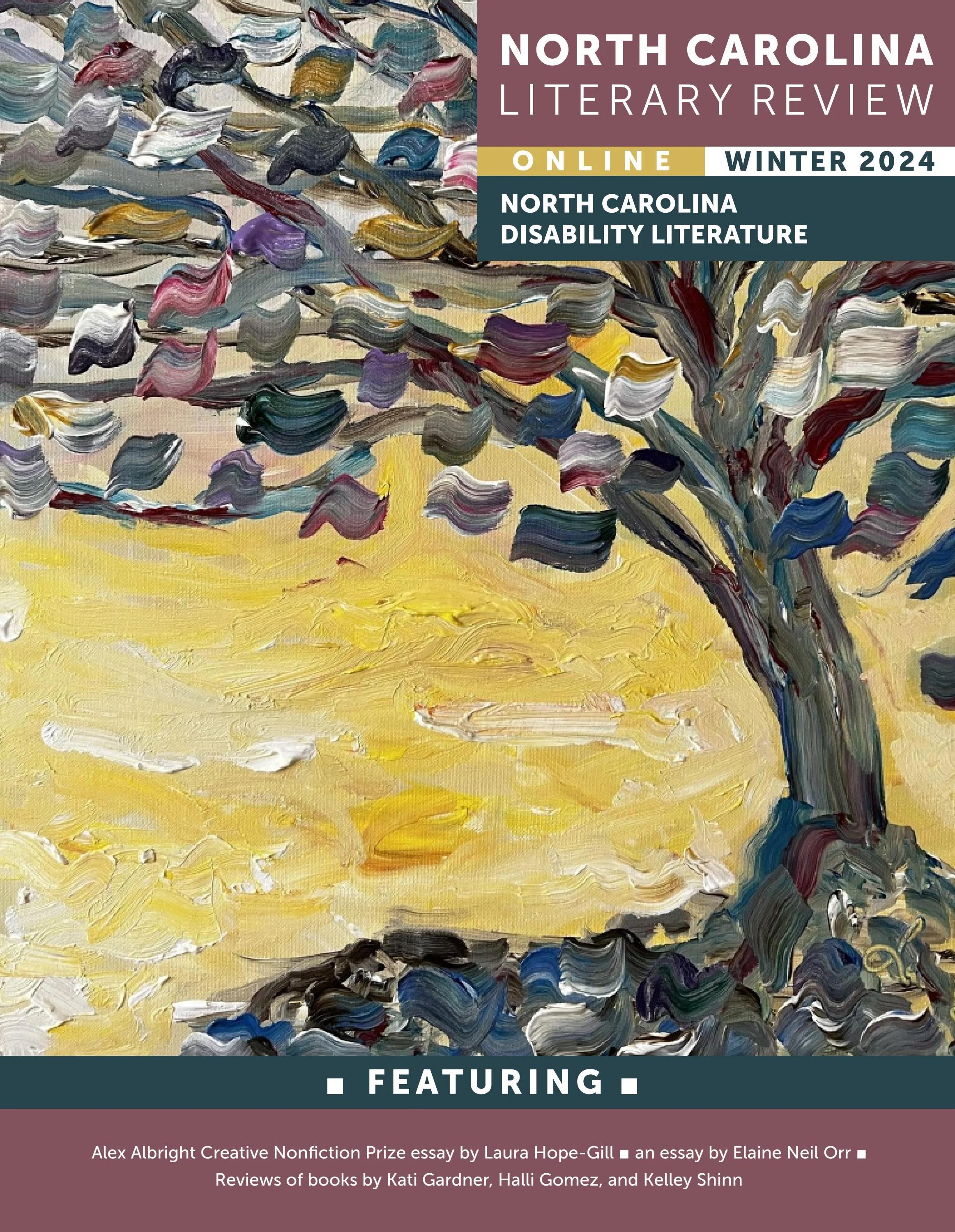 North Carolina Literary Review Online Winter 2024 by East Carolina ...