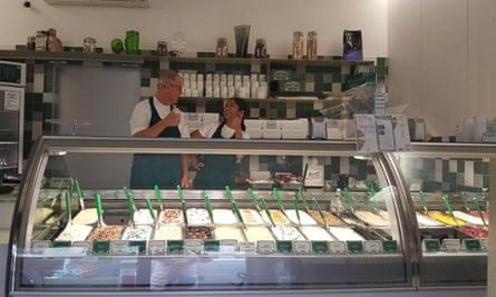 Gelateria Paganelli, Milan, Italy.